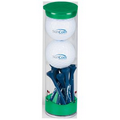 2 Ball Tall Tube with Warbird 2 Golf Ball